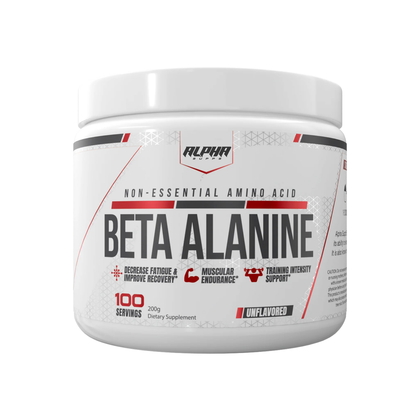 Alpha Supps Beta Alanine 100 srv - Pure Nutrition