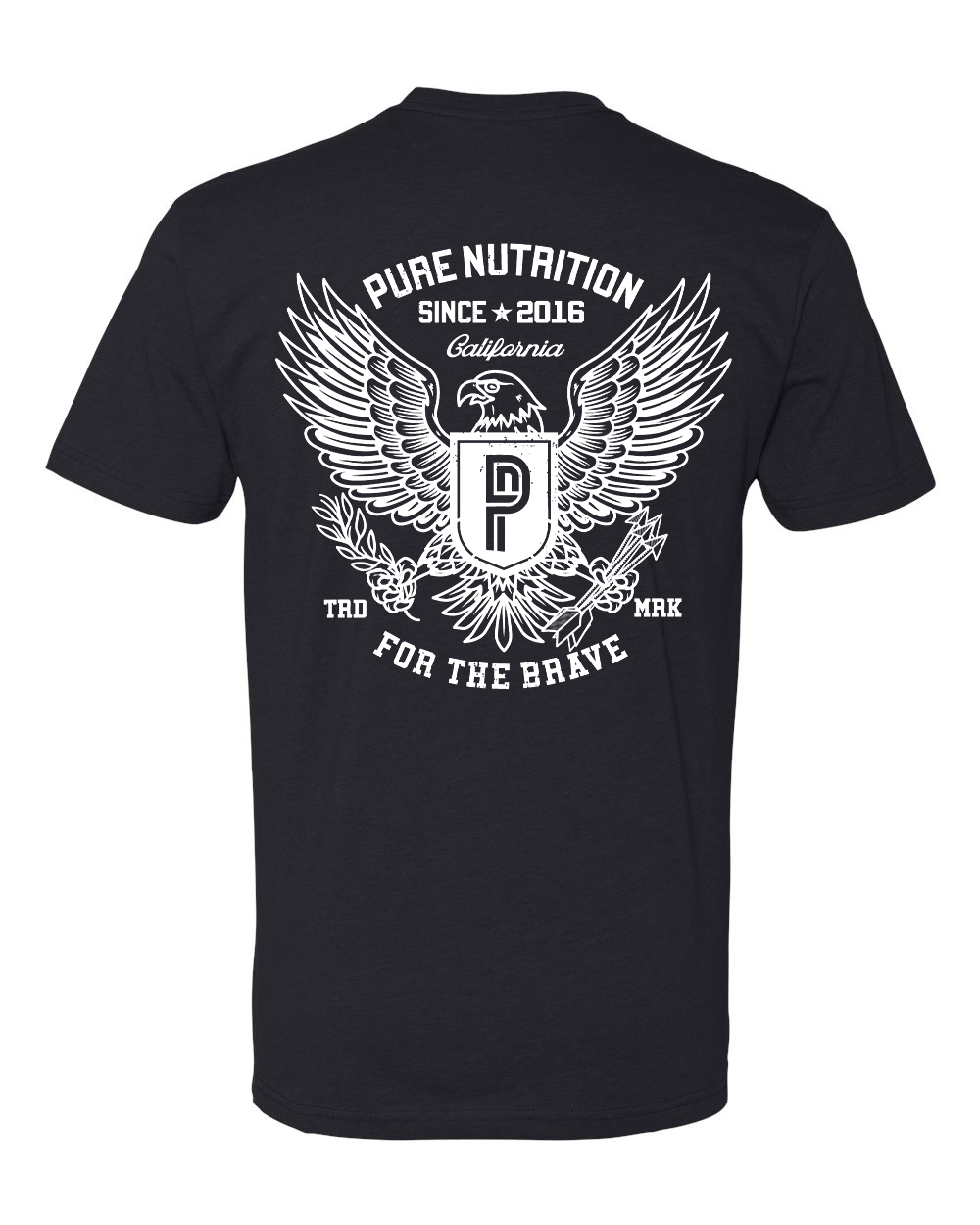 Pure Nutrition - FOR THE BRAVE T-Shirt - Pure Nutrition