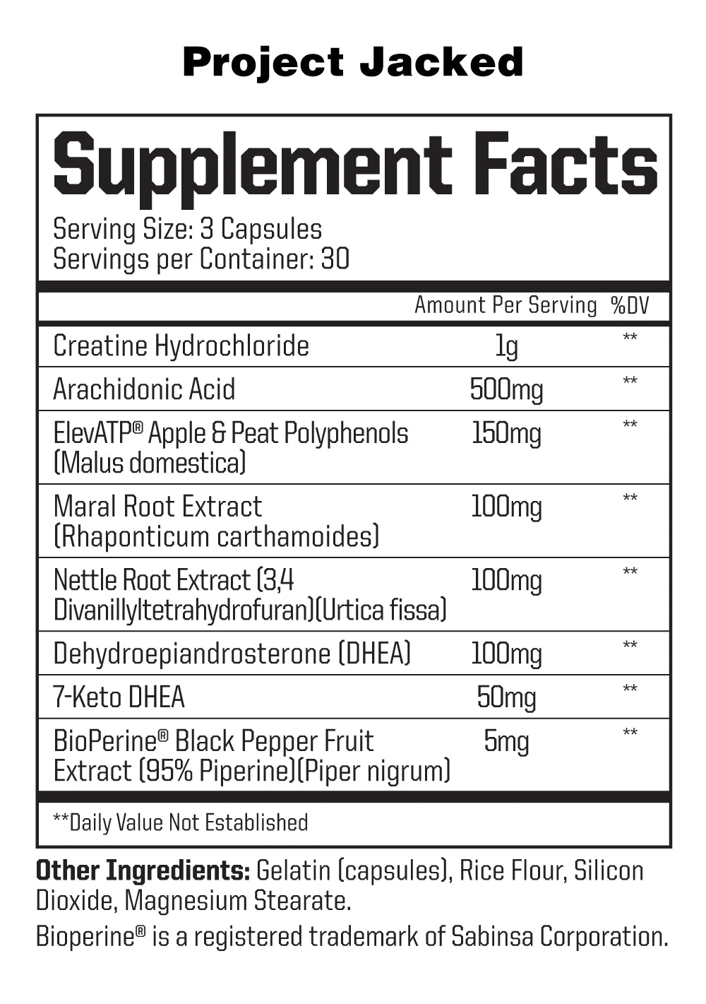 Anabolic Warfare - Project Jacked Pure Nutrition