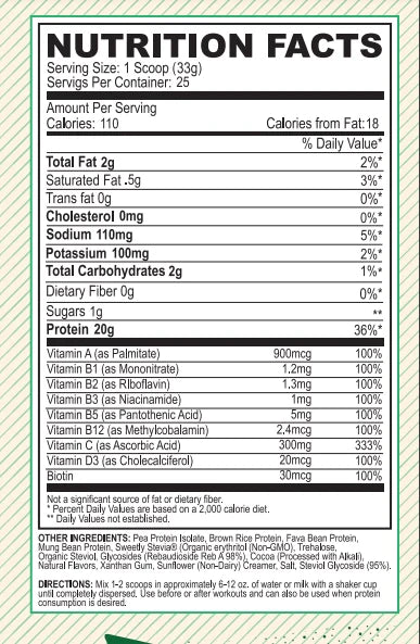 Black Magic - Vegan Protein Pure Nutrition