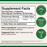 Double Wood Supplements Irish Sea Moss Extract