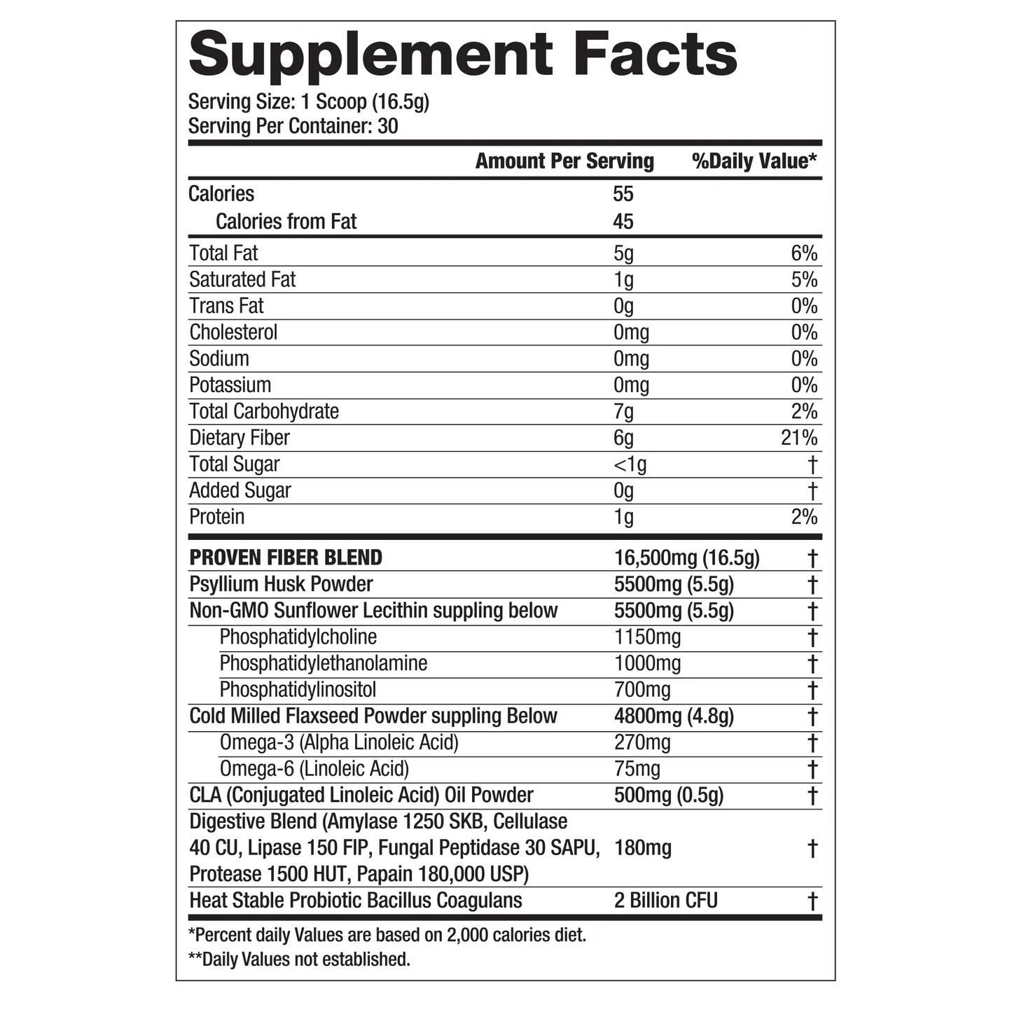 Gaspari - Proven Fiber - Pure Nutrition