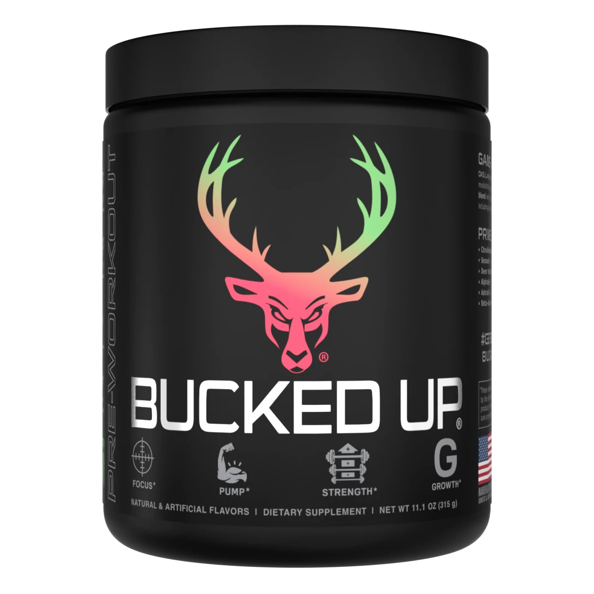 DAS Labs - Bucked up Pre Workout - Pure Nutrition