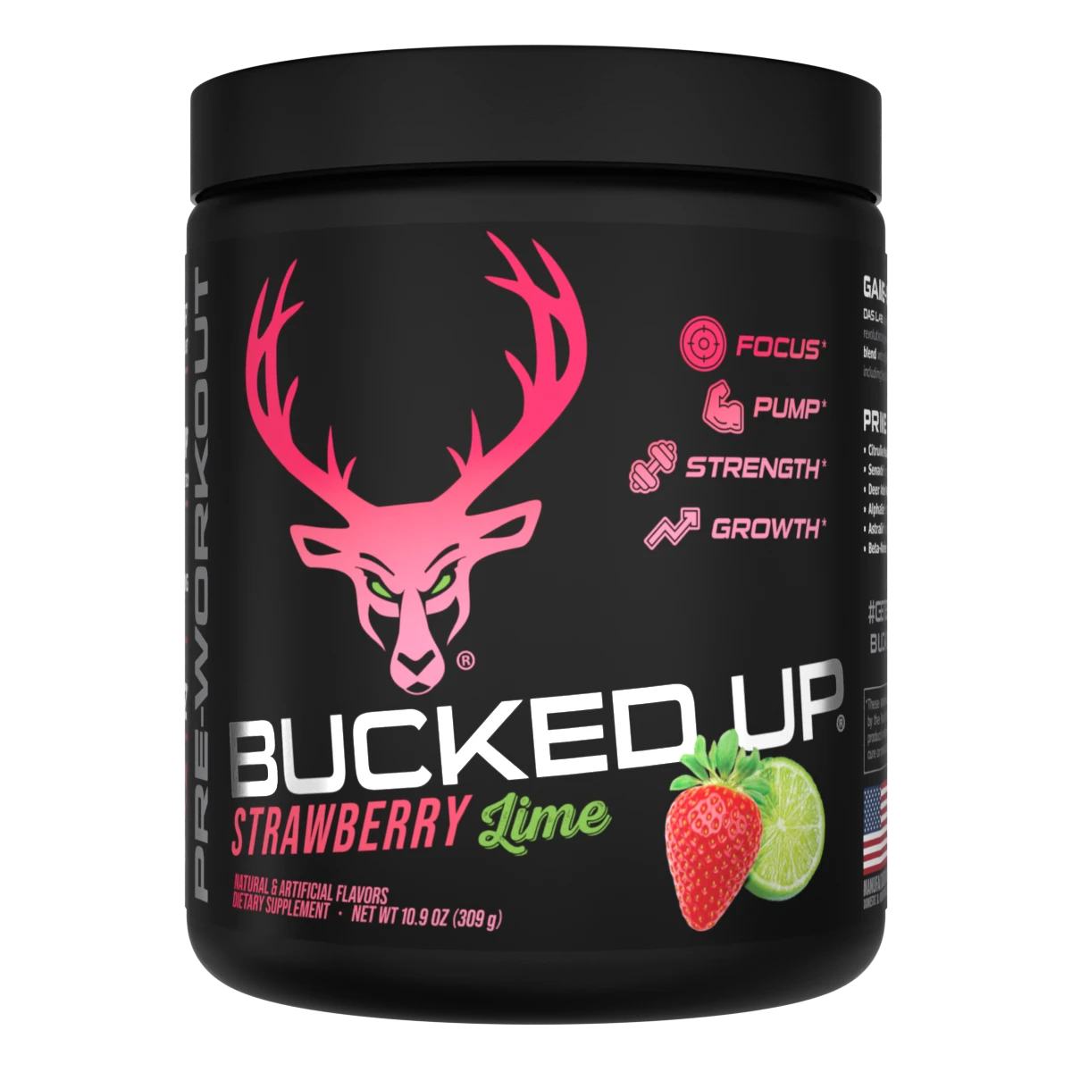 DAS Labs - Bucked up Pre Workout - Pure Nutrition