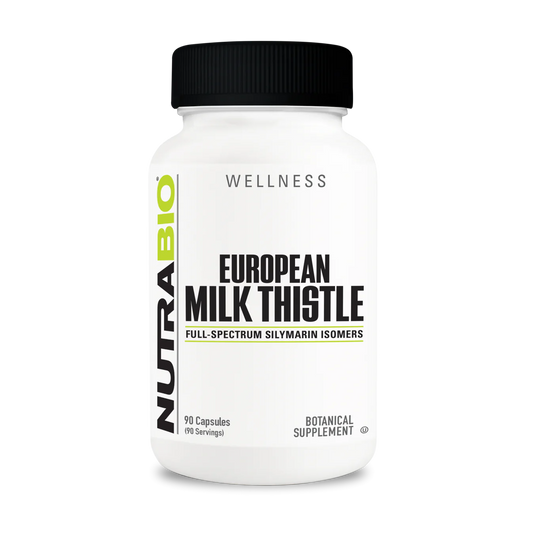 Nutrabio European Milk Thistle 90ct - Pure Nutrition