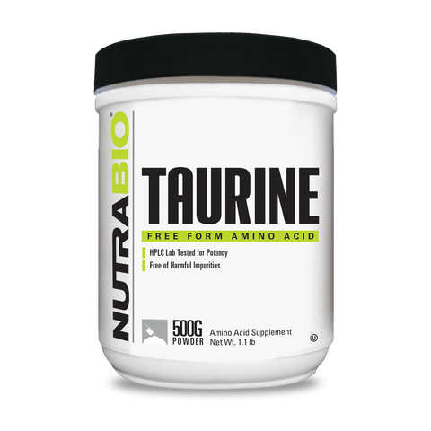 Nutrabio Taurine 1000mg 500 srv