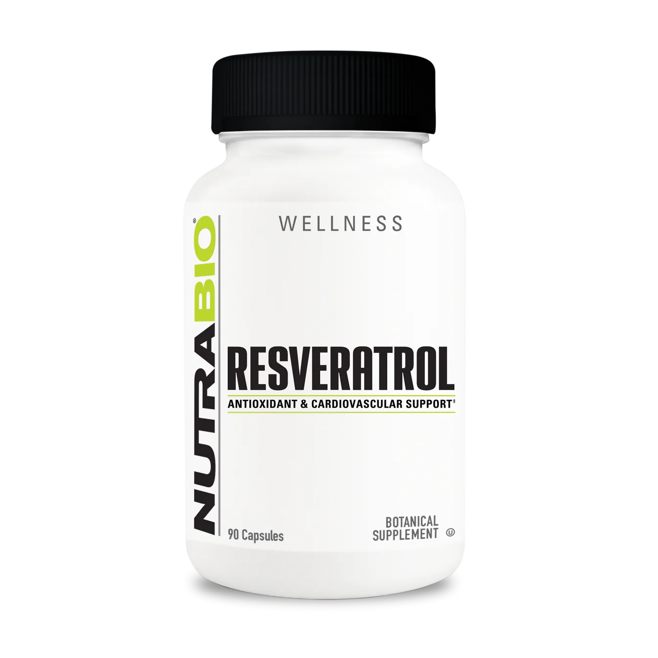 Nutrabio Resveratrol 500mg 90 ct - Pure Nutrition
