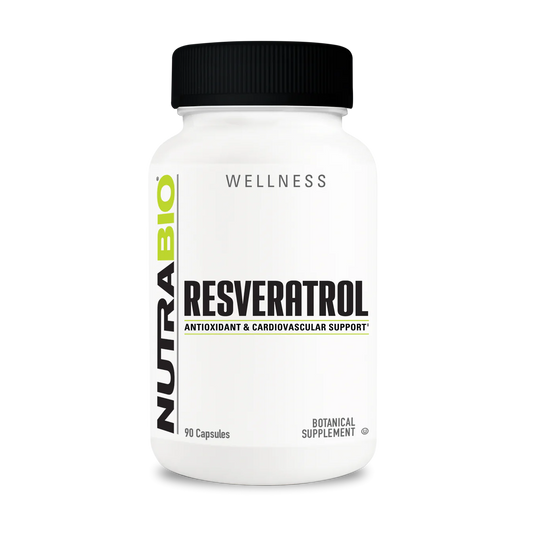 Nutrabio Resveratrol 500mg 90 ct - Pure Nutrition