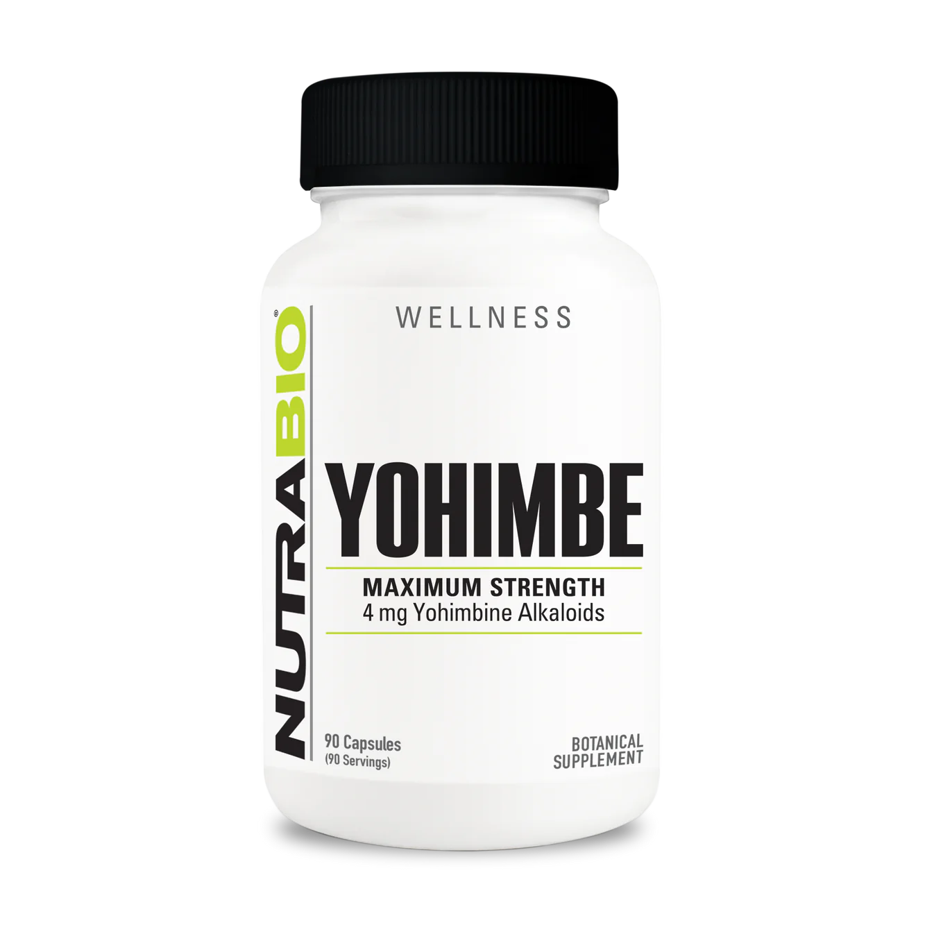 Nutrabio Yohimbe 4mg 90ct - Pure Nutrition