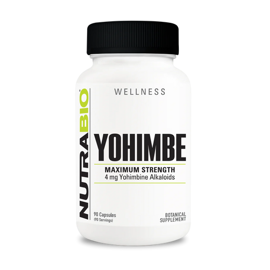 Nutrabio Yohimbe 4mg 90ct - Pure Nutrition
