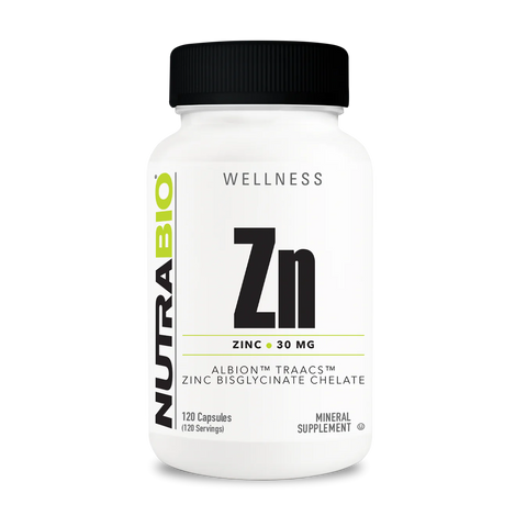 Nutrabio Zinc Chelate 30mg 120ct