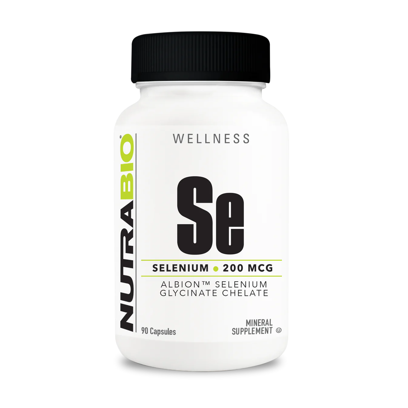 Nutrabio Selenium Chelate 200mcg 90 ct - Pure Nutrition