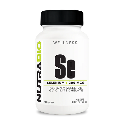 Nutrabio Selenium Chelate 200mcg 90 ct - Pure Nutrition