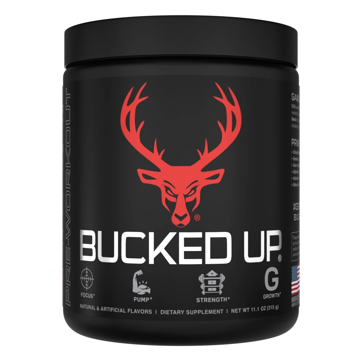 DAS Labs - Bucked up Pre Workout - Pure Nutrition
