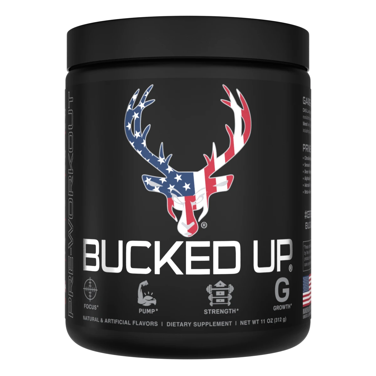 DAS Labs - Bucked up Pre Workout - Pure Nutrition