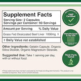 Double Wood Supplements - Grass Fed Beef Liver