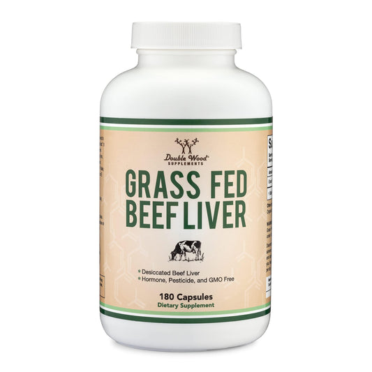 Double Wood Supplements - Grass Fed Beef Liver - Pure Nutrition