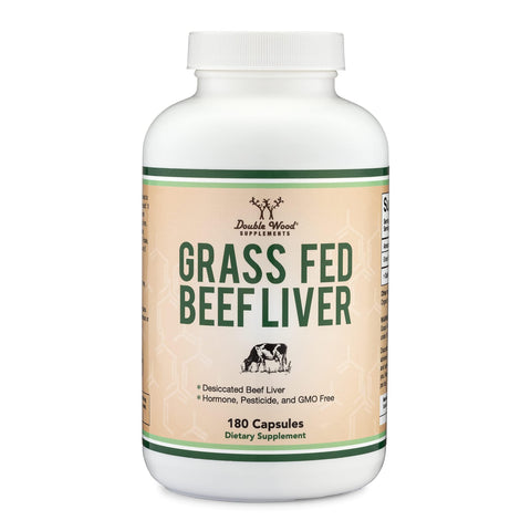 Double Wood Supplements - Grass Fed Beef Liver