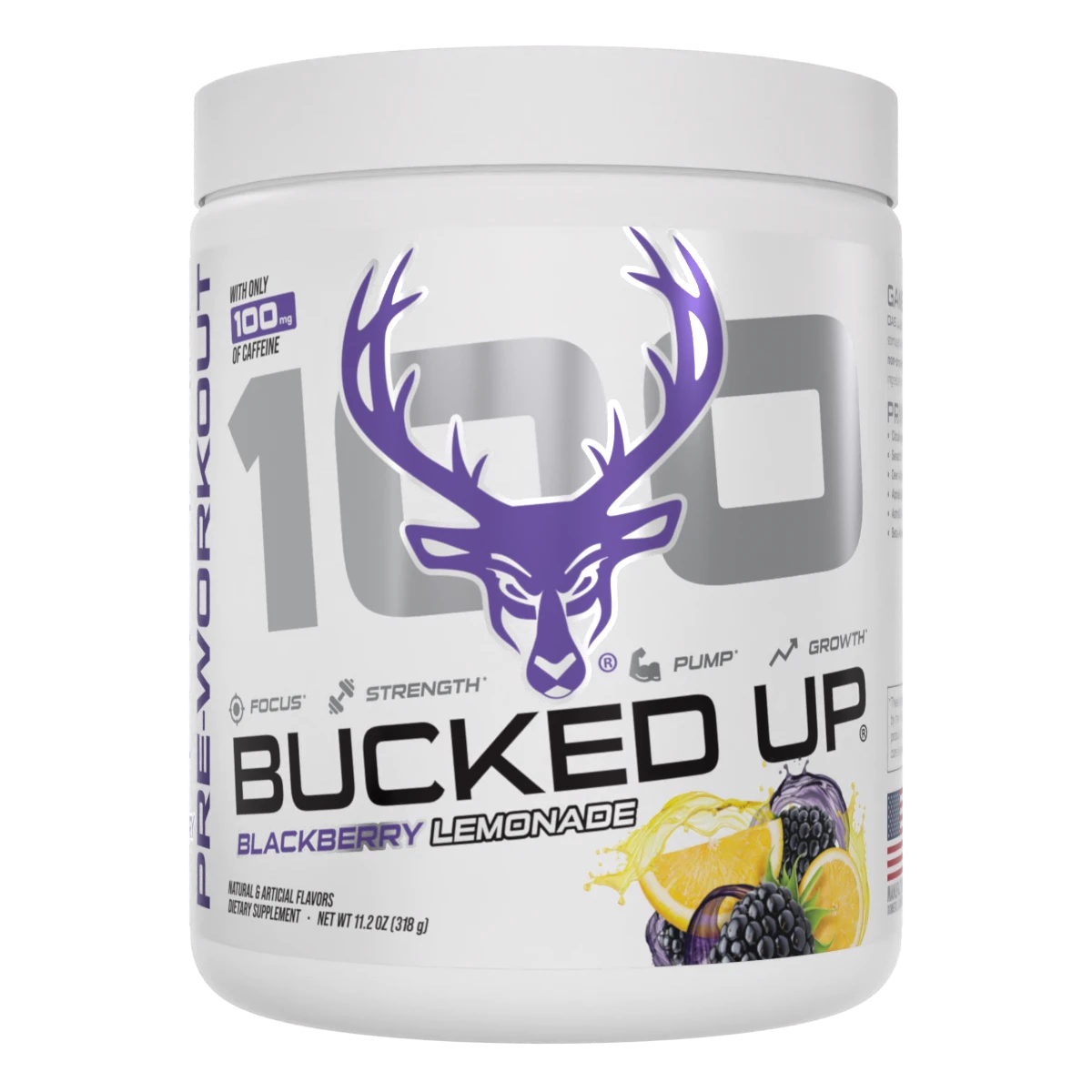 DAS Labs - Bucked Up 100 Pre Workout - Pure Nutrition