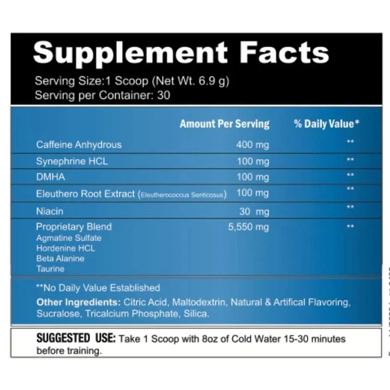 ABL Pharma Phenta Plex Pre Workout Pure Nutrition