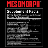 APS Nutrition - Mesomorph Pre-Workout 25 Servings Pure Nutrition