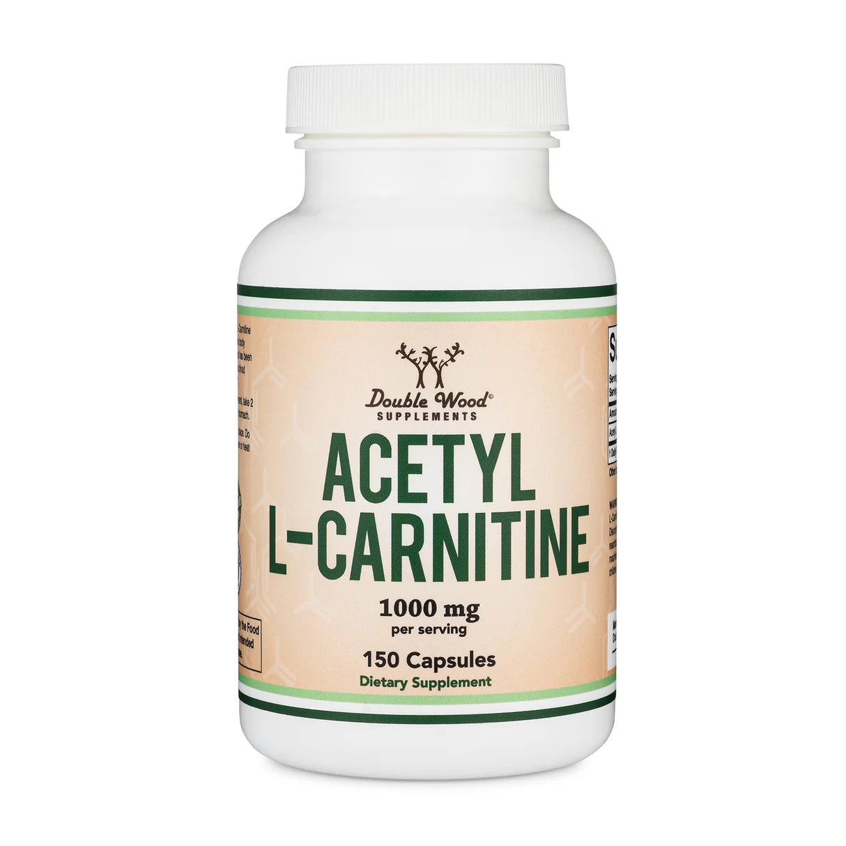 Double Wood Supplements Acetyl L Carnitine ALCAR - Pure Nutrition