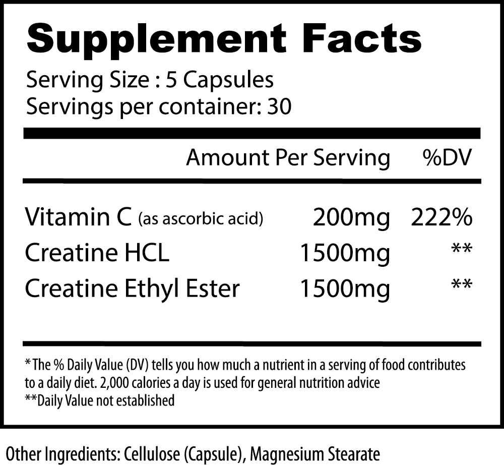 Alpha - Cre X2 - Advanced Creatine Formula Pure Nutrition