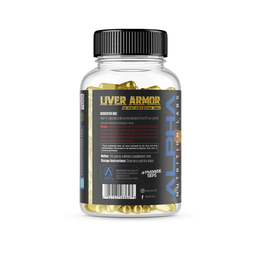 Alpha Nutrition Liver Armor Pure Nutrition