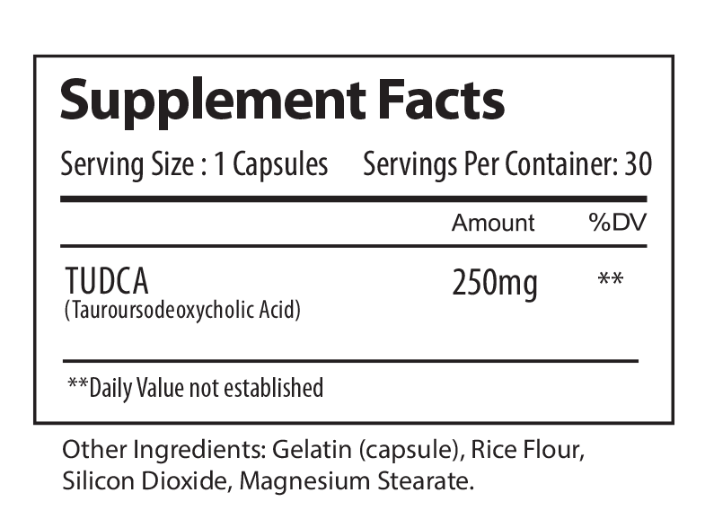 Alpha Tudca - Liver & Cellular Rejuvenation Pure Nutrition