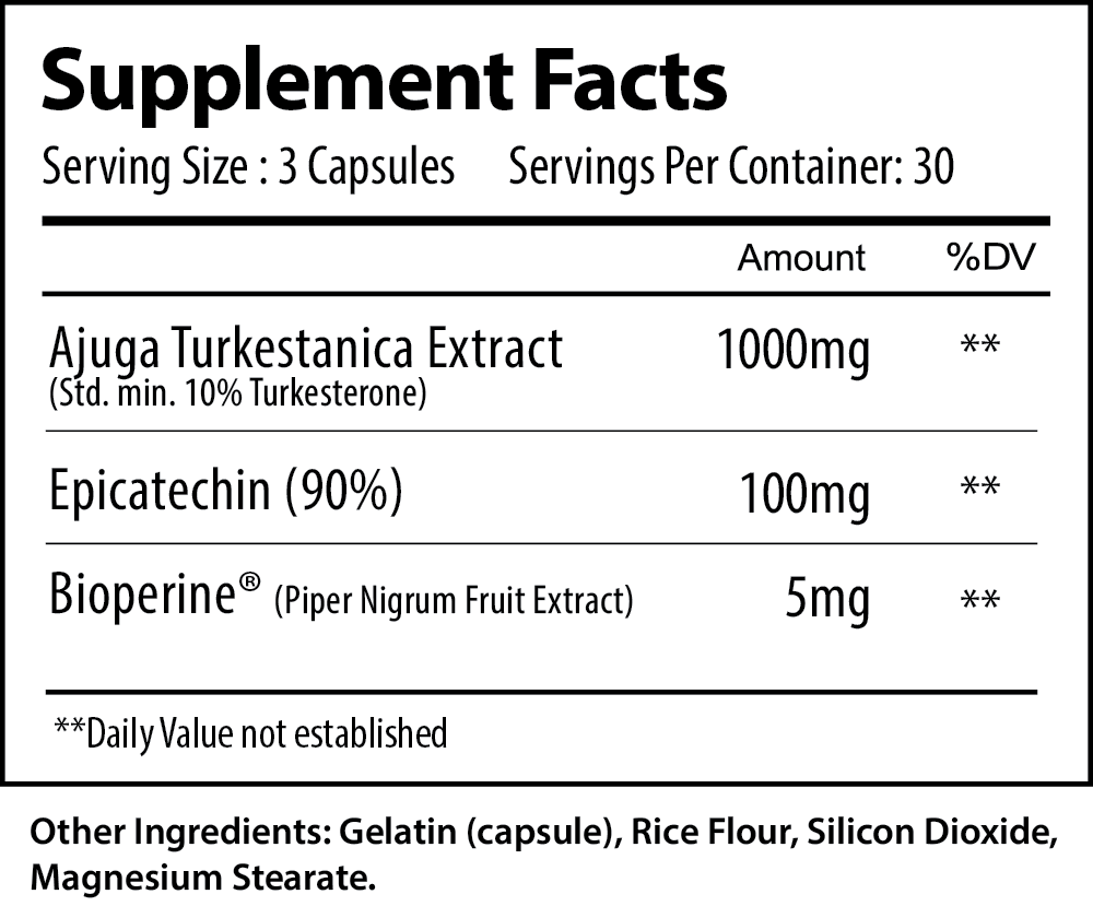 Alpha Turk - 90ct Pure Nutrition