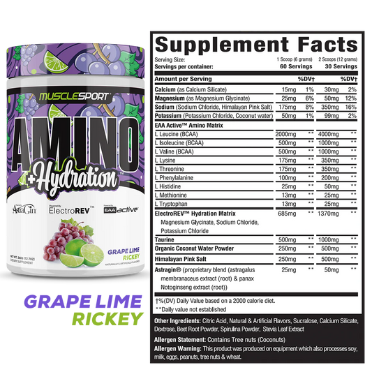 Musclesport - Amino Hydration - Pure Nutrition