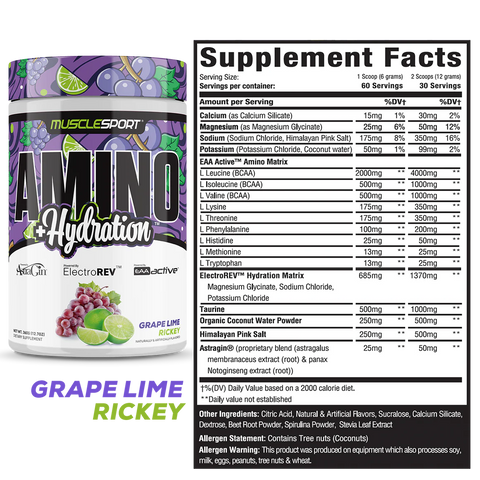 Musclesport - Amino Hydration