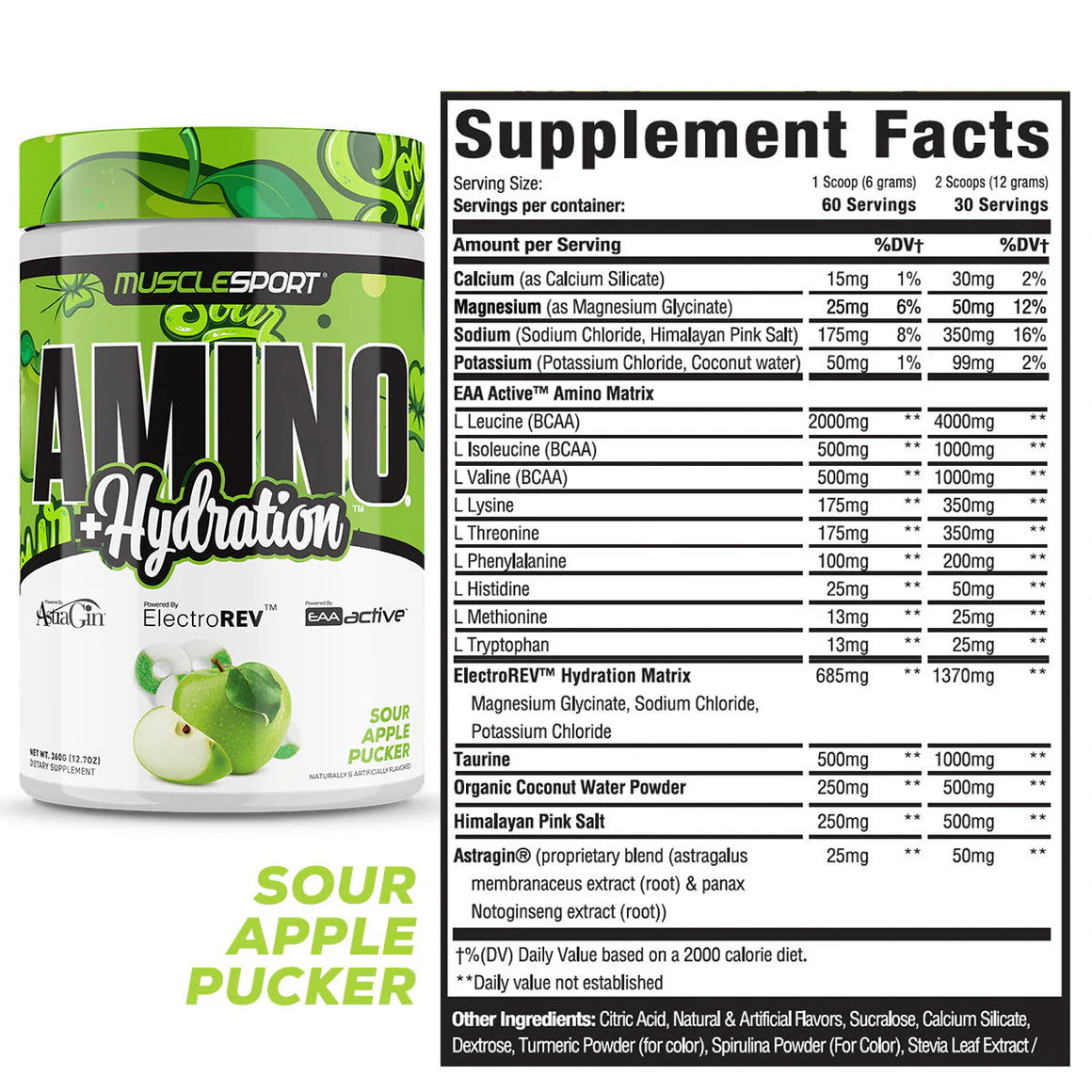 Musclesport - Amino Hydration - Pure Nutrition