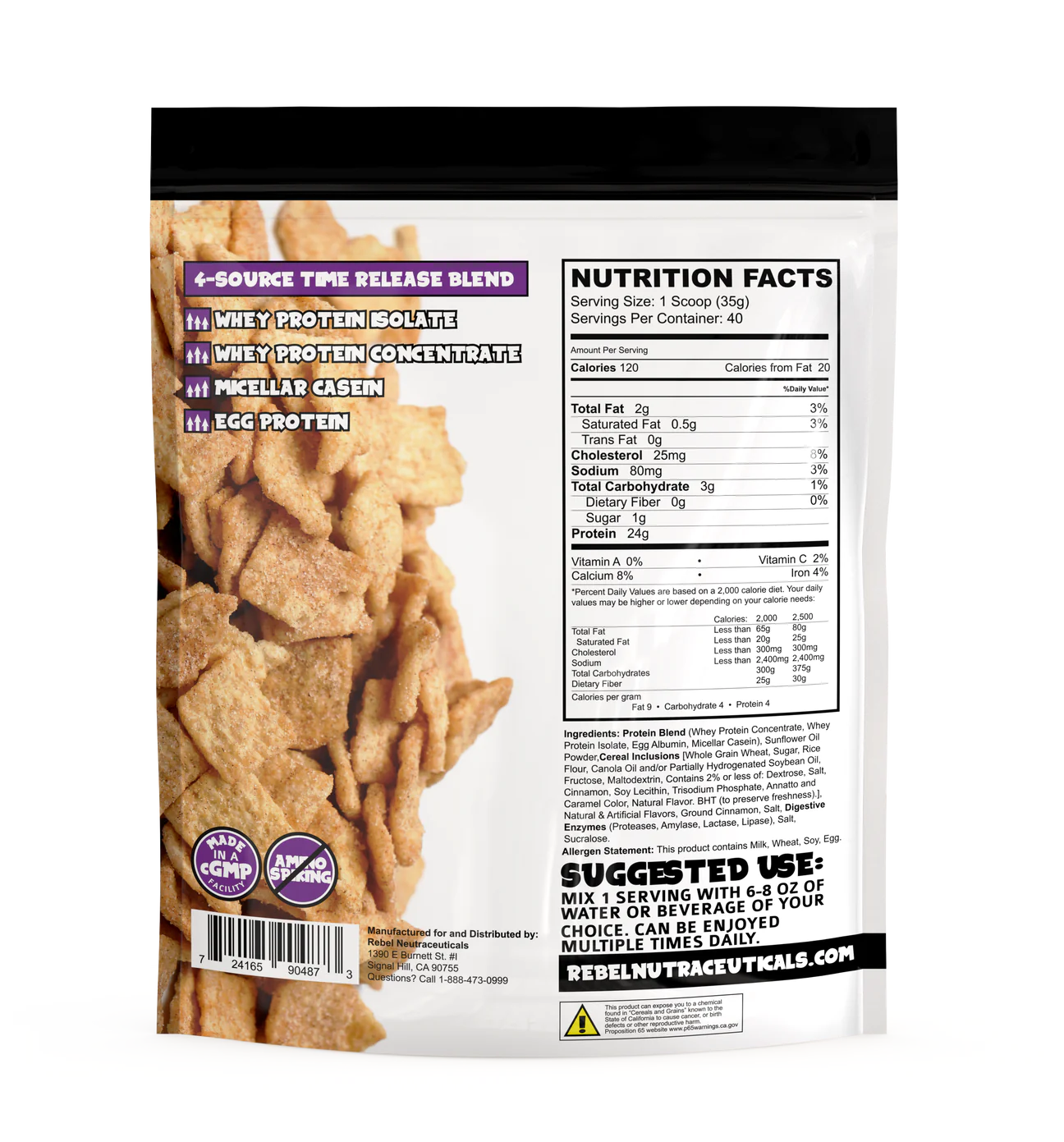 Cereal Whey Pure Nutrition