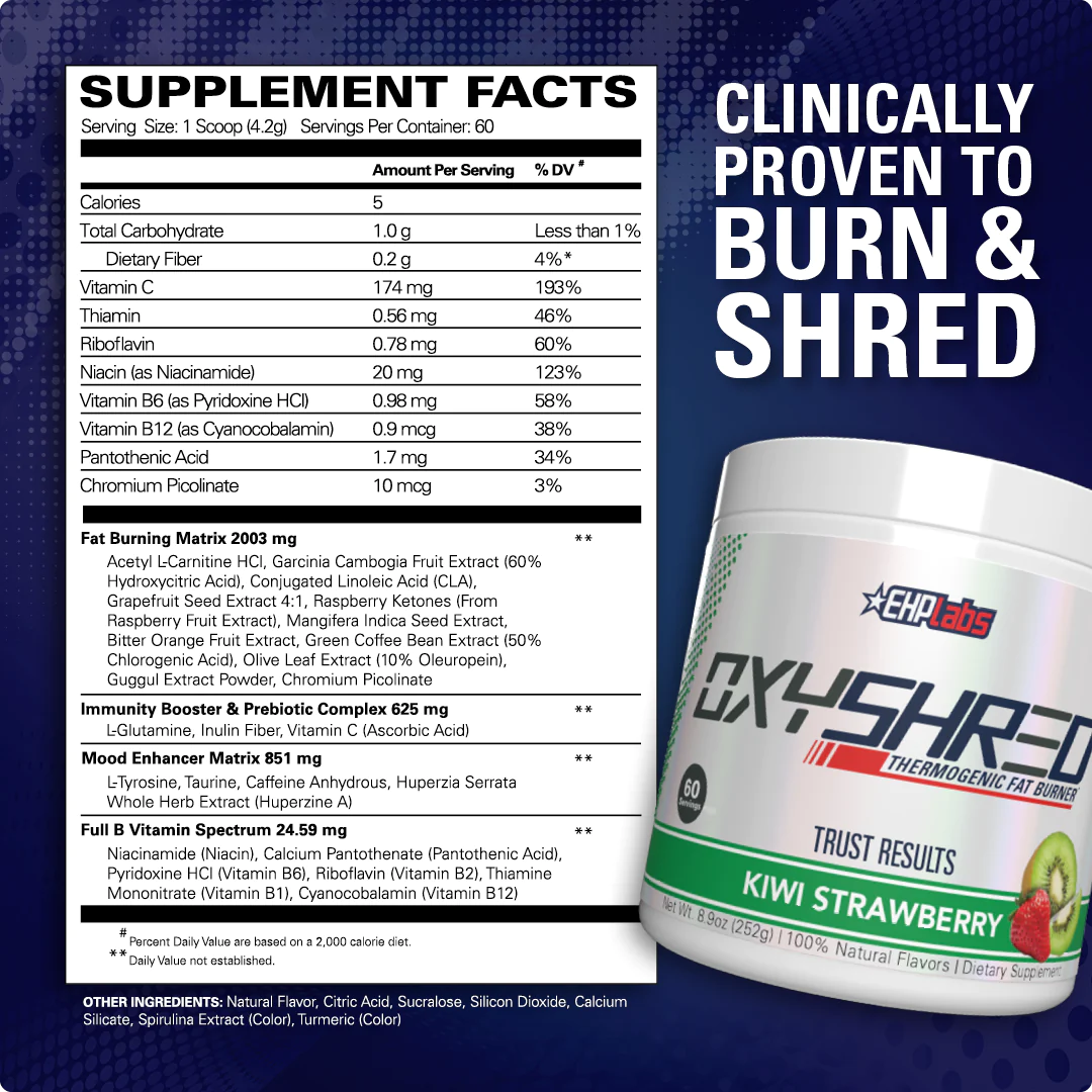 EHP - Oxyshred Pure Nutrition