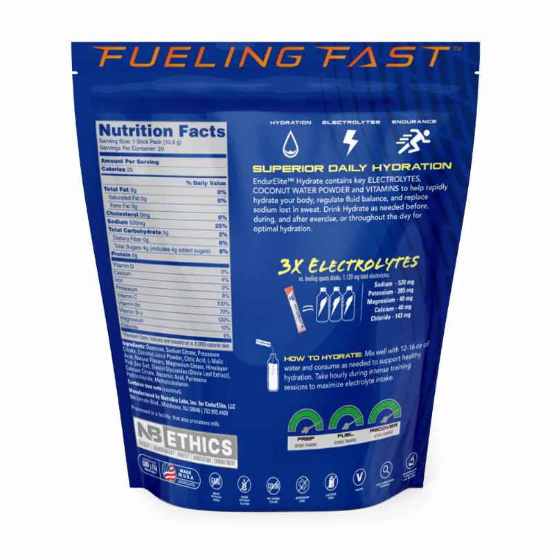 Endurelite - Hydration Sticks Pure Nutrition