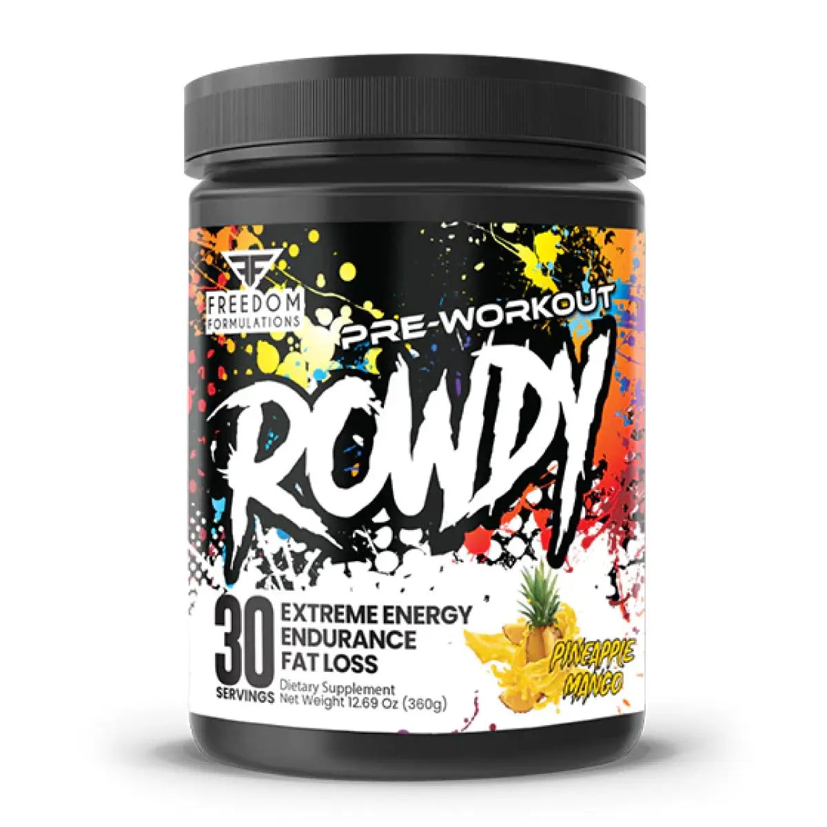 Freedom Formulation - Rowdy Pre Workout Pure Nutrition