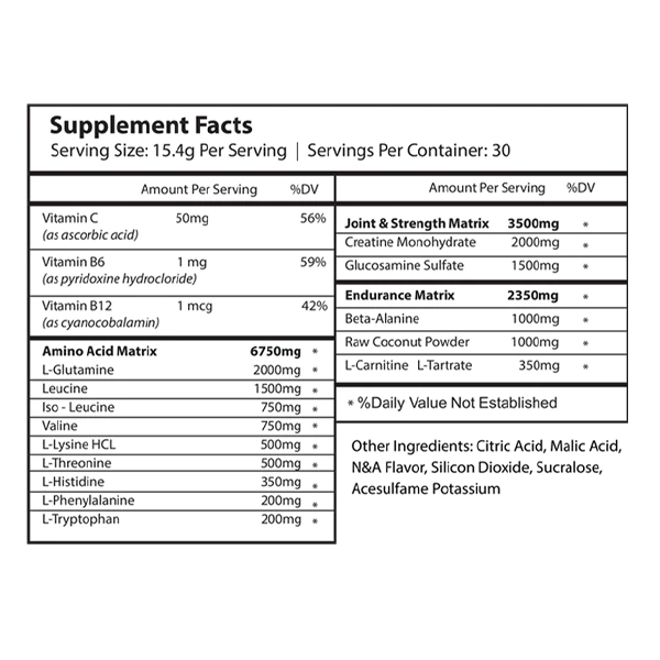 Freedom Formulations - Amino Supreme Pure Nutrition