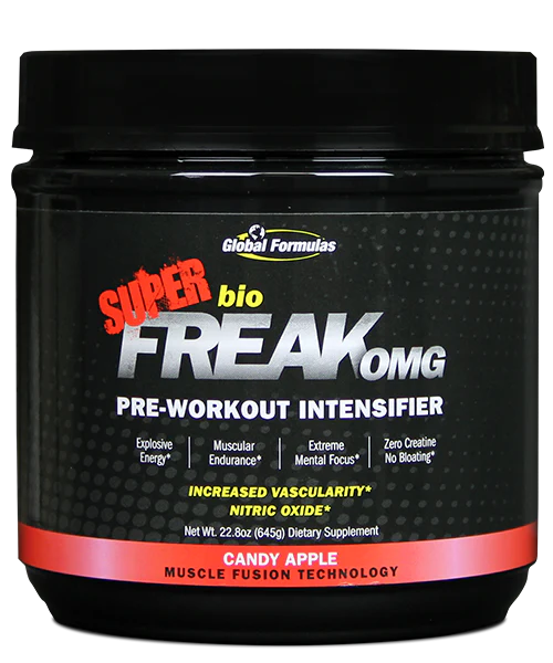 Global Formulations - Super Bio Freak OMG Pre Workout Pure Nutrition