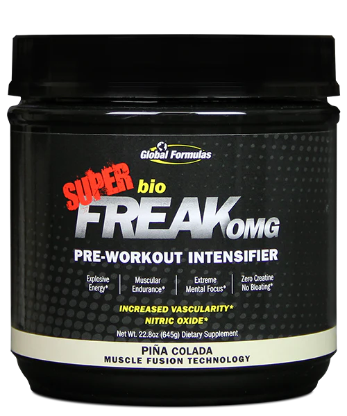 Global Formulations - Super Bio Freak OMG Pre Workout Pure Nutrition