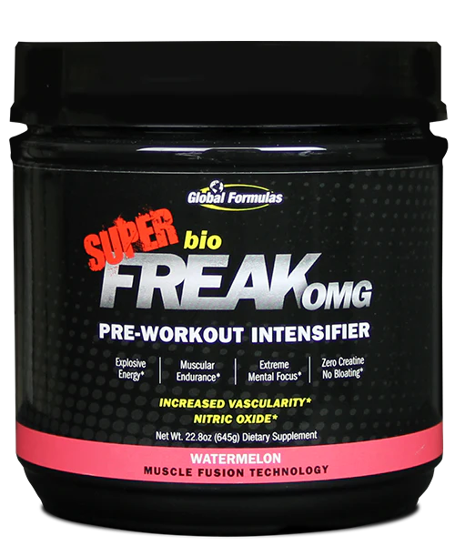 Global Formulations - Super Bio Freak OMG Pre Workout Pure Nutrition