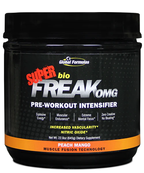 Global Formulations - Super Bio Freak OMG Pre Workout Pure Nutrition