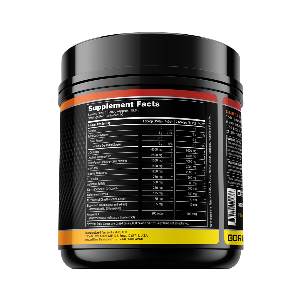 Gorilla Mode Pure Nutrition