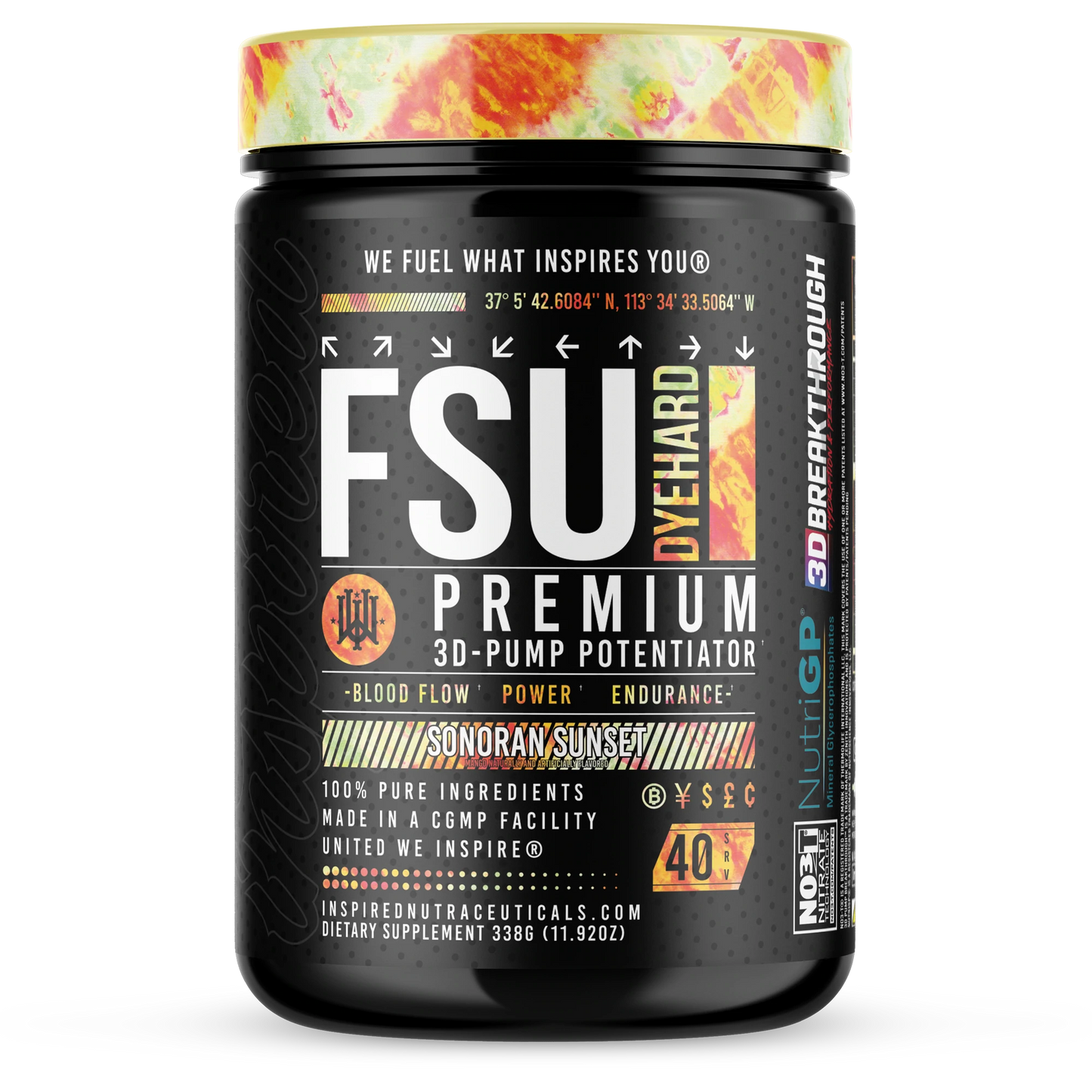 Inspired - FSU Dyehard™ Non-Stim Pump Pre Pure Nutrition