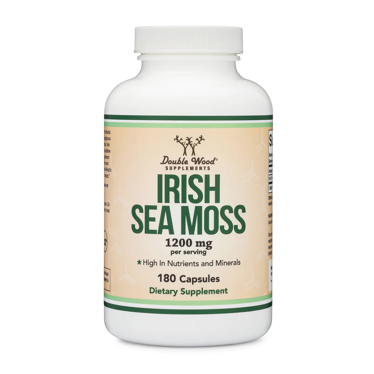 Double Wood Supplements Irish Sea Moss Extract - Pure Nutrition