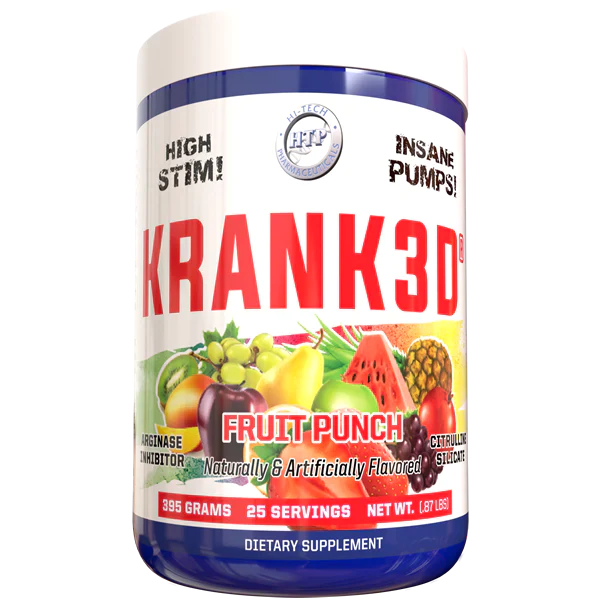 Krank3D Pre Workout Pure Nutrition