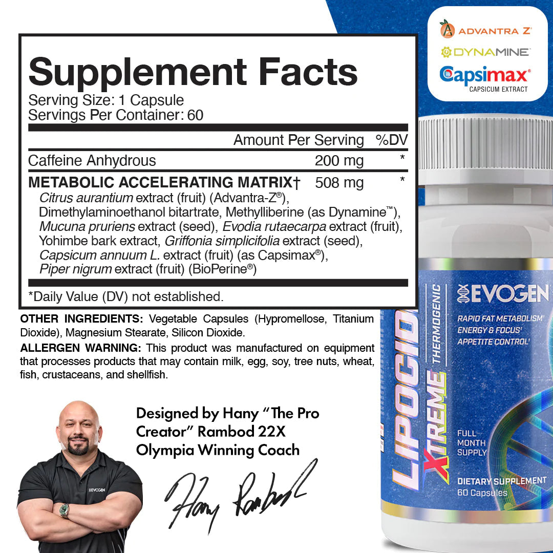 Lipocide Xtreme Thermogenic Pure Nutrition