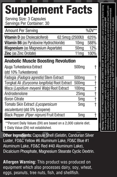 Muscle Sport - Test Black Series Pure Nutrition