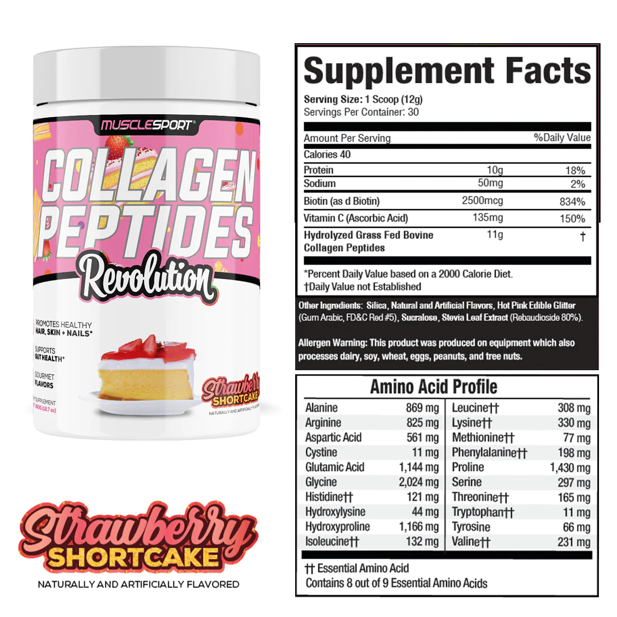 MuscleSport - Lean Whey Iso Hydro Pure Nutrition