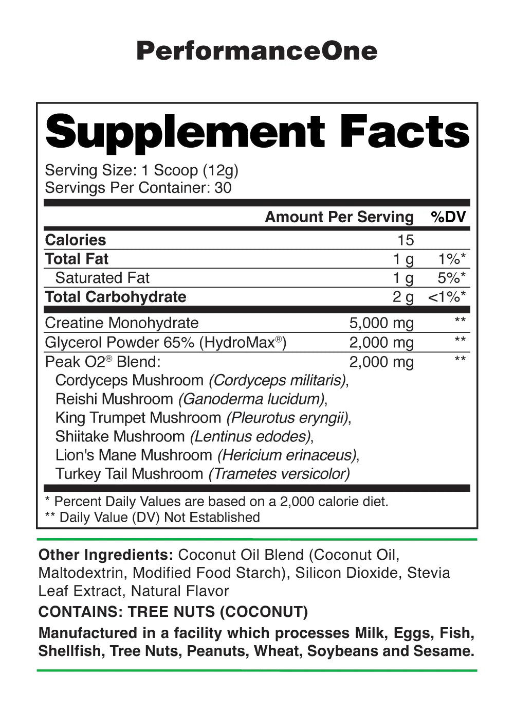 Nutra One Performance One Creatine Pump Endurace - Pure Nutrition